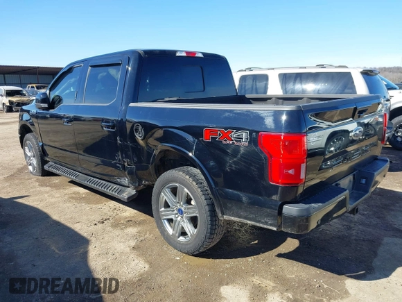 2018 Ford F-150 XL with VIN 1FTEW1E53JKD67060, listed as a IAAI auction lot 41612914 with 86,331 mi miles. Bid and sale history available at carsss.com. Image 3.