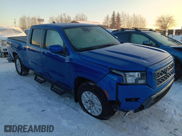 2024 Nissan Frontier SV with VIN 1N6ED1FKXRN650413, listed as a Copart auction lot 43301515 with 7,991 mi miles and Salvage title. Bid and sale history available at DreamBid. Image 4.