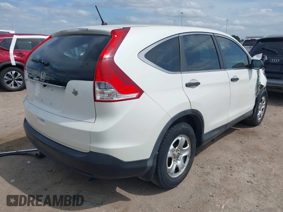 2013 Honda CR-V LX with VIN 5J6RM3H38DL007451, listed as a IAAI auction lot 41995597 with 56,084 mi miles and . Bid and sale history available at DreamBid. Image 4.