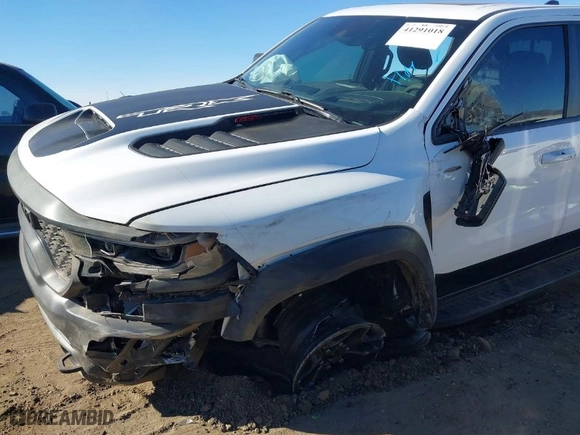 2021 Ram 1500 TRX with VIN 1C6SRFU97MN906138, listed as a IAAI auction lot 41291018 with 62,850 mi miles. Bid and sale history available at carsss.com. Image 6.
