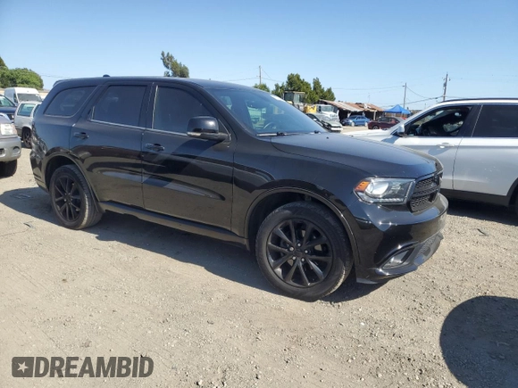2017 Dodge Durango GT with VIN 1C4RDJDG9HC879159, listed as a Copart auction lot 59178565 with 147,672 mi miles and Clean title. Bid and sale history available at DreamBid. Image 4.