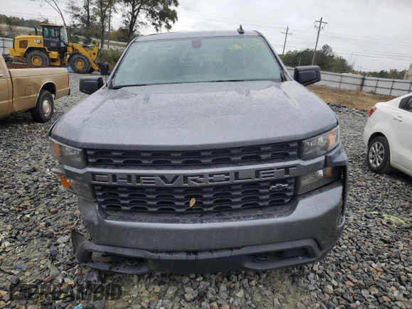 2020 Chevrolet Silverado 1500 Custom with VIN 3GCPWBEK5LG366278, listed as a Copart auction lot 83646074 with 90,466 mi miles and Salvage Title. Bid and sale history available at carsss.com. Image 5.