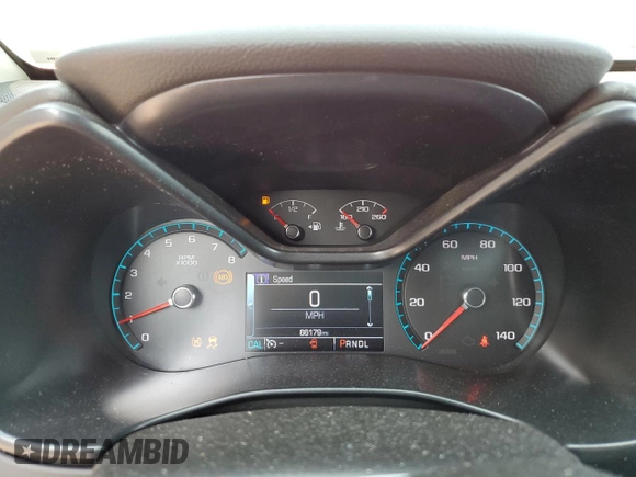 2018 GMC Canyon 4WD All Terrain w/Cloth with VIN 1GTG6CEN5J1265883, listed as a Copart auction lot 70927694 with 66,179 mi miles and Salvage Title. Bid and sale history available at carsss.com. Image 9.