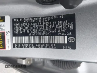 2015 Toyota Camry XLE z VIN 4T1BF1FK6FU953511, wystawiony jako IAAI lot #42377050 z przebiegiem 160 781 mil mil oraz . Historia ofert i sprzedaży dostępna na DreamBid. Obrazek 9.