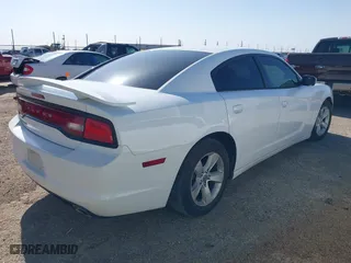 2013 Dodge Charger SE with VIN 2C3CDXBG4DH638116, listed as a IAAI auction lot 41948256 with 189,189 mi miles. Bid and sale history available at carsss.com. Image 4.