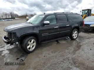 2008 Chevrolet Suburban LTZ with VIN 3GNFK16308G105020, listed as a Copart auction lot 51494565 with 190,246 mi miles and Salvage Title. Bid and sale history available at carsss.com. Image 1.