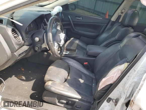 2012 Nissan Maxima SV with VIN 1N4AA5AP1CC840291, listed as a Copart auction lot 54147225 with 155,698 mi miles and Salvage title. Bid and sale history available at DreamBid. Image 7.