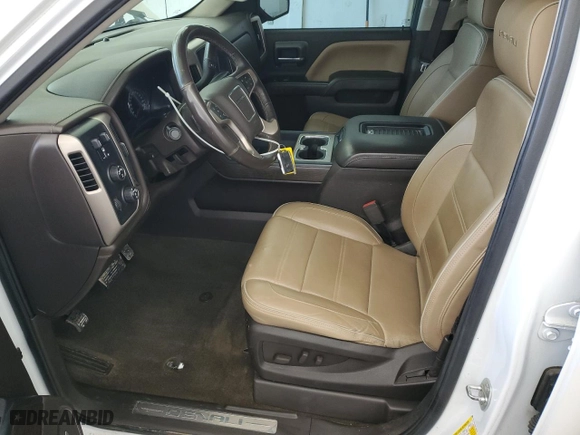 2018 GMC Sierra 1500 Denali with VIN 3GTU2PEJ9JG445453, listed as a Copart auction lot 50991655 with 114,828 mi miles and Salvage Title. Bid and sale history available at carsss.com. Image 7.