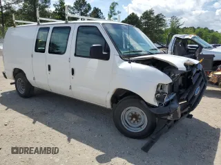 2012 Ford Econoline Cargo Commercial with VIN 1FTNE1EW6CDA06831, listed as a Copart auction lot 54218095 with 226,236 mi miles and Salvage title. Bid and sale history available at DreamBid. Image 4.