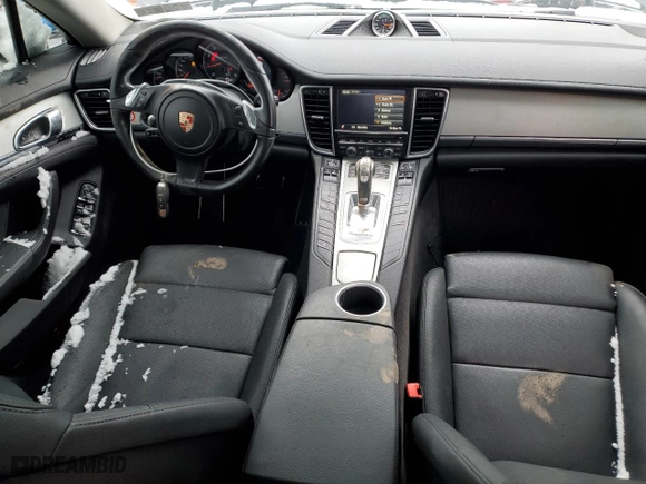 2014 Porsche Panamera with VIN WP0AA2A70EL005374, listed as a Copart auction lot 44396795 with 78,414 mi miles and Salvage Title. Bid and sale history available at carsss.com. Image 8.