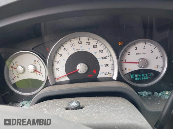2005 Dodge Dakota Laramie with VIN 1D7HW58NX5S227633, listed as a IAAI auction lot 42122619 with 85,338 mi miles and . Bid and sale history available at DreamBid. Image 7.