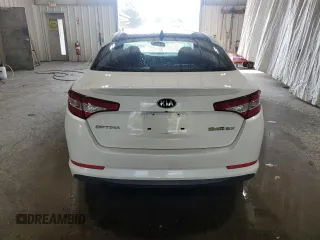 2013 Kia Optima EX with VIN KNAGM4AD0D5060443, listed as a Copart auction lot 65741625 with Not provided miles and Salvage title. Bid and sale history available at DreamBid. Image 6.