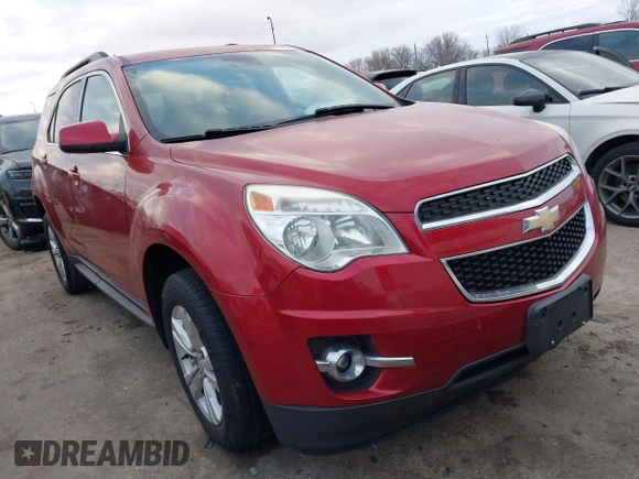 2015 Chevrolet Equinox LT with VIN 1GNALCEK6FZ142355, listed as a IAAI auction lot 41363653 with 109,259 mi miles. Bid and sale history available at carsss.com. Image 1.