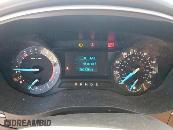 2013 Ford Fusion S with VIN 3FA6P0G72DR286471, listed as a Copart auction lot 48069165 with 263,228 mi miles and Clean Title. Bid and sale history available at carsss.com. Image 9.