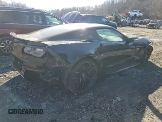 2019 Chevrolet Corvette Z06 1LZ with VIN 1G1YP2D60K5605501, listed as a Copart auction lot 47521875 with 6,752 mi miles and Salvage Title. Bid and sale history available at carsss.com. Image 3.