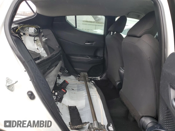 2020 Toyota C-HR LE with VIN NMTKHMBX1LR113300, listed as a Copart auction lot 49260125 with 104,106 mi miles and Salvage Title. Bid and sale history available at carsss.com. Image 11.