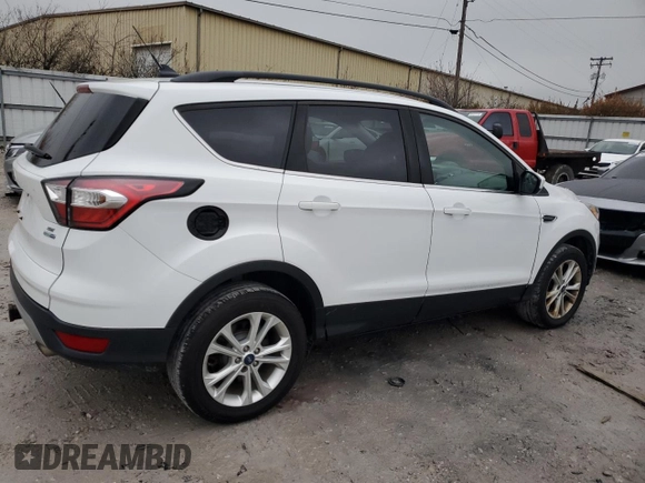 2018 Ford Escape SE with VIN 1FMCU9GDXJUB51190, listed as a Copart auction lot 82859604 with 155,172 mi miles and Clean Title. Bid and sale history available at carsss.com. Image 3.
