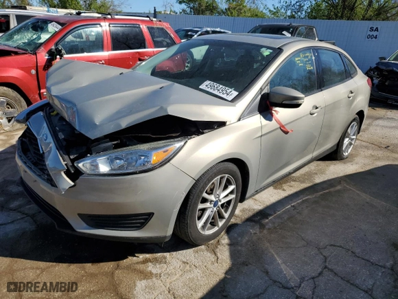 2015 Ford Focus SE with VIN 1FADP3F28FL292677, listed as a Copart auction lot 49684954 with 83,719 mi miles and Clean Title. Bid and sale history available at carsss.com. Image 1.