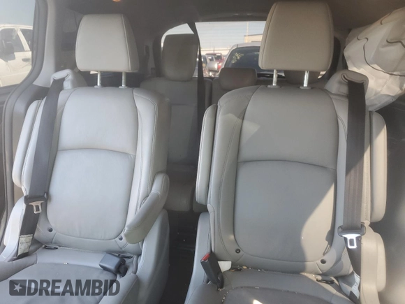 2019 Honda Odyssey Touring with VIN 5FNRL6H80KB100678, listed as a Copart auction lot 58155715 with Not provided miles and Salvage title. Bid and sale history available at DreamBid. Image 10.