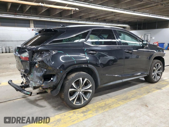 2018 Lexus RX 350 with VIN 2T2BZMCA7JC139474, listed as a Copart auction lot 49397235 with Not Provided miles and Salvage Title. Bid and sale history available at DreamBid. Image 3.