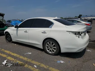 2018 Infiniti Q50 Luxe z VIN JN1EV7AP9JM363812, wystawiony jako Copart lot #59270605 z przebiegiem Nie podano mil oraz Szkoda całkowita • Salvage title. Historia ofert i sprzedaży dostępna na DreamBid. Obrazek 2.