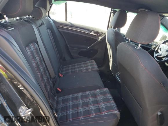 2017 Volkswagen Golf GTI S with VIN 3VW4T7AU7HM053948, listed as a Copart auction lot 51394174 with 55,278 mi miles and Salvage Title. Bid and sale history available at carsss.com. Image 10.