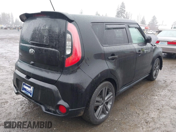 2016 Kia Soul + with VIN KNDJP3A53G7364524, listed as a IAAI auction lot 41849582 with 109,088 mi miles. Bid and sale history available at carsss.com. Image 4.