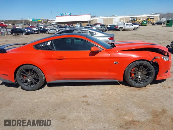 2016 Ford Mustang GT with VIN 1FA6P8CF1G5241699, listed as a IAAI auction lot 41747743 with 95,577 mi miles. Bid and sale history available at carsss.com. Image 13.