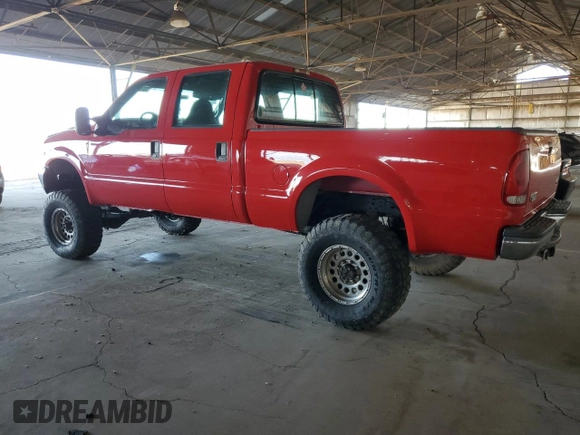 2000 Ford F-250 with VIN 3FTNW21S0YMA58344, listed as a Copart auction lot 69419204 with 108,262 mi miles and Salvage title. Bid and sale history available at DreamBid. Image 2.
