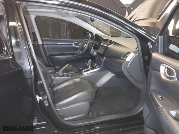 2017 Nissan Sentra SV with VIN 3N1AB7AP9HY283540, listed as a IAAI auction lot 41660902 with 136,852 mi miles. Bid and sale history available at carsss.com. Image 5.