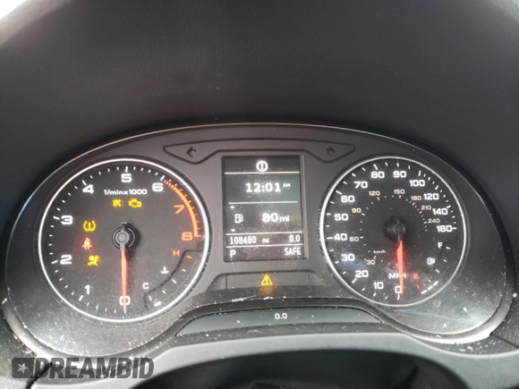 2015 Audi S3 2.0T Premium Plus with VIN WAUBFGFF4F1003558, listed as a Copart auction lot 47463903 with 108,480 mi miles. Bid and sale history available at carsss.com. Image 9.