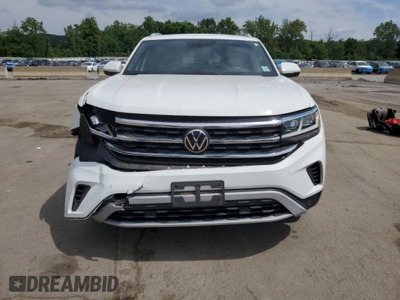 2020 Volkswagen Atlas SE with VIN 1V26C2CA9LC203648, listed as a Copart auction lot 63848285 with 45,352 mi miles and Salvage title. Bid and sale history available at DreamBid. Image 5.