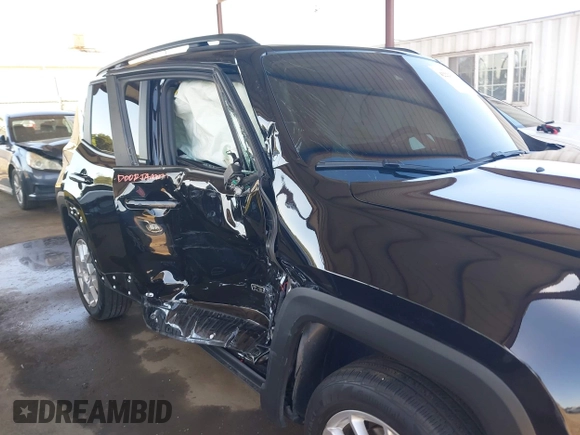 2022 Jeep Renegade Latitude with VIN ZACNJDB10NPN44657, listed as a IAAI auction lot 42223118 with 20,947 mi miles and . Bid and sale history available at DreamBid. Image 6.
