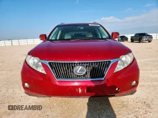 2010 Lexus RX 350 with VIN 2T2ZK1BA0AC003898, listed as a Copart auction lot 63350005 with 117,926 mi miles and Salvage title. Bid and sale history available at DreamBid. Image 5.