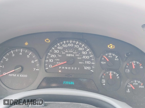 2007 Chevrolet TrailBlazer LS with VIN 1GNDS13S872177433, listed as a IAAI auction lot 42125247 with 239,686 mi miles and . Bid and sale history available at DreamBid. Image 7.