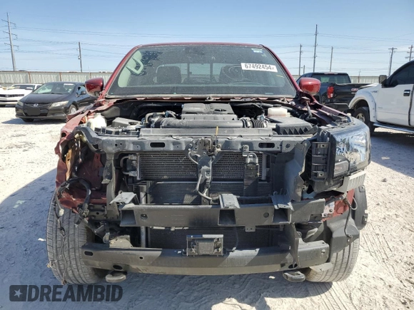 2022 Nissan Frontier S with VIN 1N6ED1EK5NN628959, listed as a Copart auction lot 67492454 with 33,617 mi miles and Salvage Title. Bid and sale history available at carsss.com. Image 5.