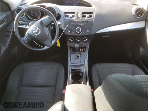 2012 Mazda Mazda3 i Sport with VIN JM1BL1UG2C1534418, listed as a Copart auction lot 50187725 with 130,739 mi miles and Salvage Title. Bid and sale history available at carsss.com. Image 8.