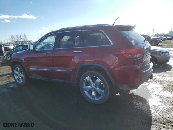 2012 Jeep Grand Cherokee Overland with VIN 1C4RJFCG3CC164832, listed as a Copart auction lot 48041235 with 295,748 mi miles and Clean Title. Bid and sale history available at carsss.com. Image 2.