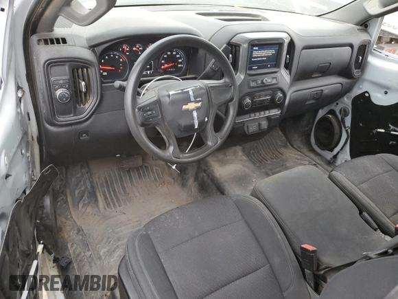 2021 Chevrolet Silverado 1500 Work Truck with VIN 3GCNWAEF0MG212471, listed as a Copart auction lot 86298184 with 72,916 mi miles and Salvage Title. Bid and sale history available at carsss.com. Image 8.