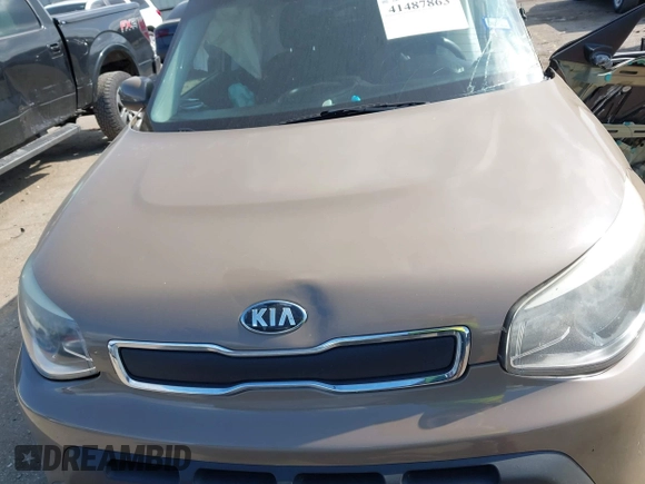 2015 Kia Soul with VIN KNDJN2A21F7150992, listed as a IAAI auction lot 41487863 with 1 mi miles. Bid and sale history available at carsss.com. Image 10.