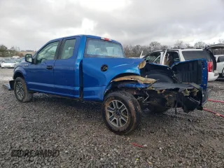 2017 Ford F-150 XL with VIN 1FTFX1EF8HKD34527, listed as a Copart auction lot 86733584 with 123,391 mi miles and Salvage Title. Bid and sale history available at carsss.com. Image 2.