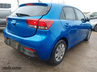 2022 Kia Rio 5-Door S with VIN 3KPA25AD5NE481956, listed as a IAAI auction lot 41462595 with 100,761 mi miles. Bid and sale history available at carsss.com. Image 4.