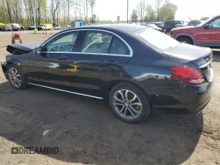 2016 Mercedes-Benz C 300 Luxury with VIN 55SWF4KB2GU110783, listed as a Copart auction lot 55200175 with 137,555 mi miles and Clean Title. Bid and sale history available at carsss.com. Image 2.
