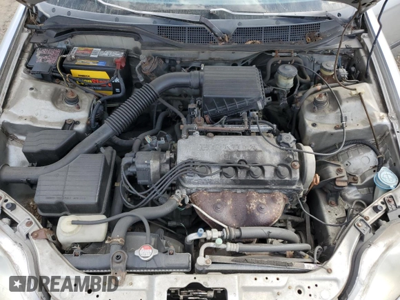 1996 Honda Civic DX with VIN 1HGEJ6124TL060910, listed as a Copart auction lot 46275975 with 164,398 mi miles and Salvage Title. Bid and sale history available at carsss.com. Image 11.