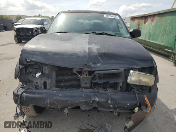1999 Chevrolet Blazer LS with VIN 1GNCT18W6XK224253, listed as a Copart auction lot 50708405 with 209,711 mi miles and Salvage title. Bid and sale history available at DreamBid. Image 5.