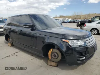 2014 Land Rover Range Rover Supercharged with VIN SALGS2TF8EA195067, listed as a Copart auction lot 53537105 with 131,368 mi miles and Salvage Title. Bid and sale history available at DreamBid. Image 4.