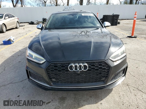 2018 Audi S5 Sportback Prestige z VIN WAUC4CF53JA062183, wystawiony jako Copart lot #50242895 z przebiegiem 101 244 mil mil oraz Czysty tytuł • Clean title. Historia ofert i sprzedaży dostępna na DreamBid. Obrazek 5.