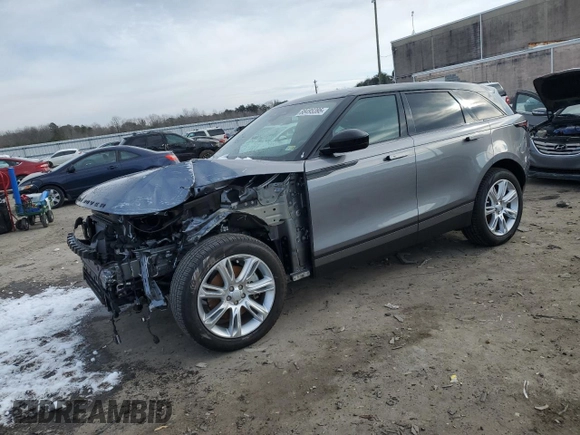 2023 Land Rover Range Rover Velar S z VIN SALYJ2EX3PA357039, wystawiony jako Copart lot #88495395 z przebiegiem 12 183 mil mil oraz Szkoda całkowita • Salvage title. Historia ofert i sprzedaży dostępna na DreamBid. Obrazek 1.