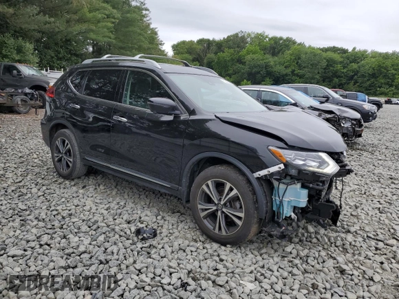 2017 Nissan Rogue SL with VIN 5N1AT2MV2HC857035, listed as a Copart auction lot 62498895 with 88,385 mi miles and Salvage title. Bid and sale history available at DreamBid. Image 4.