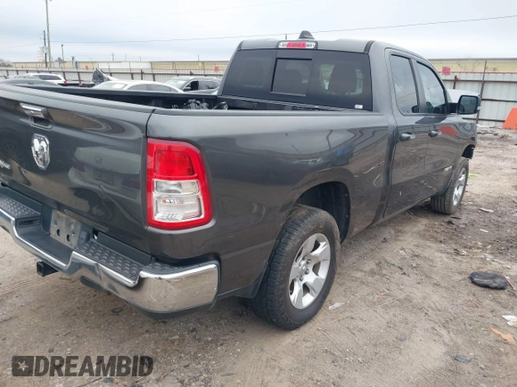 2020 Ram 1500 Big Horn with VIN 1C6RREBT0LN210792, listed as a IAAI auction lot 41540749 with 124,414 mi miles. Bid and sale history available at carsss.com. Image 4.